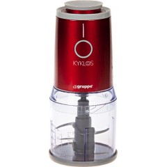 Gruppe Kyklos PDH402 PL Πολυκόπτης Multi 400W με Δοχείο 500ml Red